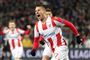 Marko Gobeljic og resten af Røde Stjerne-holdet er videre til næste runde af Champions League-kvalifikationen. (Arkivfoto).