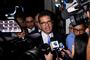 Pedro Pierluisi holdt pressekonference, efter at han er blevet svoret ind som Puerto Ricos nye guvernør.