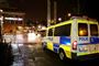 Politiet i Skåne modtog onsdag aften en anmeldelse om et højt brag ved rådhuset i Landskrona. Det viste sig at være en eksplosion, som har smadret vinduer og beskadiget en statue på pladsen foran rådhuset. (Arkivfoto).