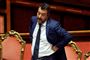 Italiens indenrigsminister og vicepremierminister, Matteo Salvini, anbefaler nyvalg på grund af uenigheder i regeringen. (Arkivfoto).