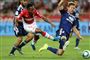 Joachim Andersen (th) var i aktion for Lyon, da danskeren i sin debut var med til at vinde 3-0 ude over Monaco i den bedste franske række.