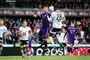 De hvidklædte Rosenborg-spillere sænkede de lillaklædte spillere fra Maribor på Lerkendal.