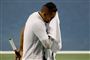 Tennisspilleren Nick Kyrgios lod temperamentet koge over og smadrede ketsjere, da han natten til torsdag røg ud i anden runde i ATP-turneringen i Cincinnati.