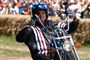 Både beklædning og motorcykel var som taget ud af "Easy Rider", da Peter Fonda i 2009 deltog i Goodwood's Festival of Speed i England.