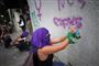 Flere demonstranter begik hærværk flere steder i Mexico City i forbindelse med fredagens demonstration.