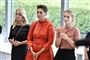 Flere politikere tog del i arrangementet på Marienborg. Blandt andre Nye Borgerliges formand, Pernille Vermund (tv.), SF's formand, Pia Olsen Dyhr, og Enhedslistens politiske leder, Pernille Skipper (th.).