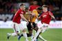 Manchester United kunne tage et enkelt point med hjem fra udekampen mod Wolverhampton.