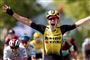 Belgiske Wout Van Aert vandt sidste år Danmark Rundt. Her ses han, da han tidligere på sommeren vandt en etape i Tour de France.