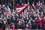 Vejles fans kunne glæde sig over Lucas Jensens scoring til 1-1 i det 59. minut af udekampen mod Kolding IF. Billedet her er fra sidste sæson. (Arkivfoto)