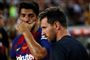Lionel Messi må også se sæsonens anden ligakamp fra tilskuerpladserne, da han endnu ikke er frisk nok til at spille kamp. (Arkivfoto).