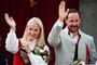 25. august 2019 kan det norske kronprinspar fejre 18-års bryllupsdag. (Arkiv)