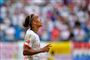 Yussuf Poulsen scorede søndag sit første sæsonmål i Bundesligaen.