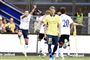 Spillerne fra AGF kunne juble efter scoringen til 1-0 ude mod Brøndby. Det endte med en AGF-sejr på 3-0.