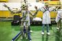 Den russiske robot Fedor skal hjælpe besætningen på Den Internationale Rumstation, ISS, med forskellige opgaver. (Arkivfoto)