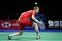 Anders Antonsen spillede sig i finalen ved VM. Her fik han stryg af den japanske verdensetter, Kento Momota.
