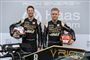Romain Grosjean og Kevin Magnussen risikerer at blive splittet op efter den igangværende sæson i Formel 1 (arkivfoto).