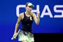 Caroline Wozniacki vandt en hård dyst mod amerikanske Danielle Collins ved US Open.