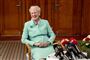 Dronning Margrethe slår fast, at USA's præsident, Donald Trump, fortsat er velkommen til at komme på statsligt visit i Danmark. Han skulle efter planen have besøgt Danmark 2.-3. september, men besøget blev afvist knap to uger forinden.
