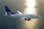 SAS-fly lægger an til Luleå. Flytrafikken på indenrigsruterne i Sverige lå i august 10 procent lavere end for et år siden. I juli var nedgangen på 11 procent. (Arkivfoto)