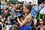Greta Thunberg holdt fredag tale under en demonstration for klimaet foran Det Hvide Hus i Washington D.C.