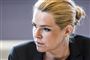 Daværende udlændinge- og integrationsminister Inger Støjberg (V) i åbent samråd i Folketingets Udlændinge- og Integrationsudvalg. (Arkivfoto).