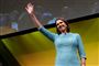 Jo Swinson og partiet Liberaldemokraterne har officielt gjort det klart, at de vil aflyse brexit, hvis de får magten i Storbritannien. Her ses partilederen Swinson ved tirsdagens partikongres i Bournemouth.