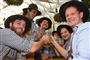 Mange af gæsterne ved Oktoberfest i München har klædt sig til lejligheden.