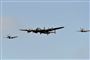 Hvad der muligvis er et Lancaster bombefly fra Anden Verdenskrig, er fundet på bunden af Storebælt ud for Langelands sydlige spids. Indtil søværnets dykkertjeneste har undersøgt stedet, er det forbudt at fiske, kaste anker eller i det hele taget opholde sig i området. På billedet ses i midten et Lancaster-fly samt Spitfire-fly. (Arkivfoto).