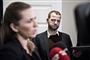 Regeringen og støttepartierne underskrev 25. juni papiret, der skal sikre, at Mette Frederiksen lever op til partiernes forventninger. Partileder Morten Østergaard (R) mener dog allerede, at det går for langsomt. (Arkivfoto).