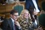 Nye Borgerliges formand, Pernille Vermund (i midten) kan ikke tilslutte sig målsætningen om, at Danmark skal have reduceret udledningen af drivhusgasser med 70 procent i 2030.