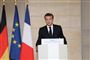 Under en pressekonference søndag krævede præsident Macron i fællesskab med kansler Merkel, at Tyrkiet stopper sin offensiv i Syrien.