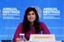 Gita Gopinath, som er cheføkonom i Den Internationale Valutafond (IMF) siger, at udsigterne for verdensøkonomien fortsat er usikre, og at der sker en afmatning af økonomierne mange steder samtidigt. I år ventes der en vækst i verdensøkonomien på omkring 3,0 procent.