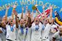 USA genvandt VM-titlen i Frankrig med en finalesejr på 2-0 over Holland (arkivfoto).