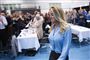Pernille Vermund, formand for Nye Borgerlige holder tale på partiets årsmøde i Vejle i DGI Huset.
