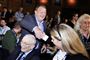Tidligere Venstre-formand og statsminister Lars Løkke Rasmussen havde mange at hilse på til Venstres landsmøde.