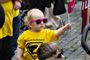 En forældrebevægelse har endnu en gang inviteret til demonstration for at få indført minimumsnormeringer i de danske daginstitutioner. Her ses en demonstration i Aalborg i juni.