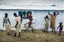 Sydsudan. PoC i Malakal. I PoC'en bor internt fordrevne flygtninge der er beskyttet af FN soldater.