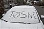 Fredag falder vinterens første sne, forudser DMI. (Arkivfoto)