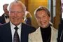Poul Schlüter sammen med balletdanseren Anne Marie Vessel. De smiler stort.