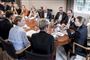 Statsminister Mette Frederiksen bød i august sine ministre velkommen til et regeringsseminar på Marienborg i Kongens Lyngby. I disse dage skal ministrene og deres rådgivere oplyse statsministeren, hvad deres plan er for at skabe ændringer på deres områder de næste fire år. (Arkivfoto)