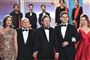 Sofie Gråbøl har også været med i internationale film som "The House that Jack Built", som blev vist ved filmfestivalen Cannes. Fra venstre mod højre ses Sofie Grabøl, den schweiziske skuespiller Bruno Ganz, den danske instruktør Lars Von Trier og de amerikanske skuespillere Matt Dillon og Siobhan Fallon Hogan.