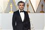 Her ses instruktør Feras Fayyad, mens han ankommer til det 90. oscarshow i 2018, hvor han var nomineret for filmen "Last Men In Aleppo".