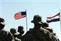 En militærbase ved byen Kirkuk i det nordlige Irak, som huser både amerikanske og irakiske styrker, er fredag blevet udsat for et missilangreb. En amerikaner er død, og flere amerikanere og irakere er såret. (Arkivfoto).