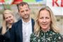 Ida Auken (R) og Morten Østergaard (R) til doorstep i forbindelse med de første drøftelser om klimaloven på Amager Strandpark tirsdag den 3. september 2019. (Arkivfoto)