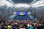Fortnite-spilleren Ninja taler her til publikum ved Fortnite World Cup Finals i New York i juli sidste år.
