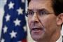 USA's forsvarsminister, Mark Esper, holdt en pressekonference i forsvarsministeriet, Pentagon, i Washington D.C. mandag aften dansk tid efter drabet på den iranske militærleder Qassem Soleimani.