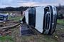 Voldsomme storme og tornadoer har kostet mindst 11 mennesker livet og ødelagt mange huse i sydstaterne i USA. Flere hundredtusinder er uden strøm. (Foto givet til pressen af sherifkontoret i Bossier Parish, Louisiana.