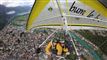 Chok: Blev ikke spændt fast på hangglider