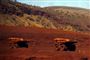 Den australske kulindustri er enorm og en afgørende del af landets økonomi. Her fra en jernmine i The Valley of the Kings syd for byen Port Hedland i den vestlige delstat Western Australia. (Arkivfoto.)