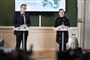 Fungerende finansminister Morten Bødskov (S) og social- og indenrigsminister Astrid Krag (S) holder pressemøde om regeringens udspil til en udligningsreform.